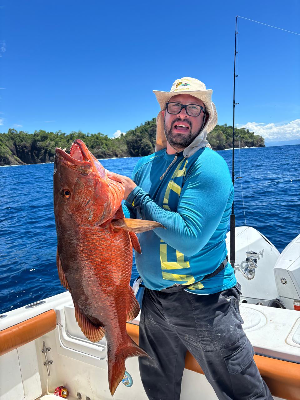 Fotos da pesca esportiva em Boca Chica no Panam